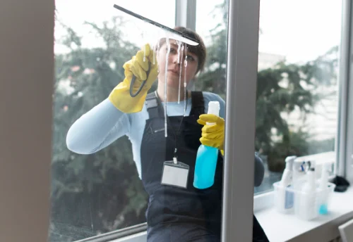 Nettoyage de vitres intérieures et extérieures à Gourdon
